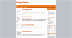 Desktop Screenshot of infowar.co